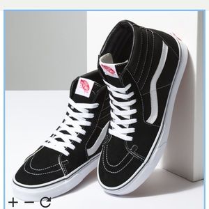 Vans black sneakers SK8-HI